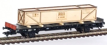 Loewe 2467 - H0 - Überseekiste PIKO, Ep. III-IV, 120 mm